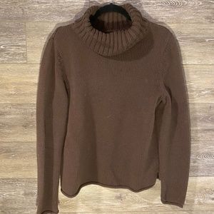 Brown Turtleneck